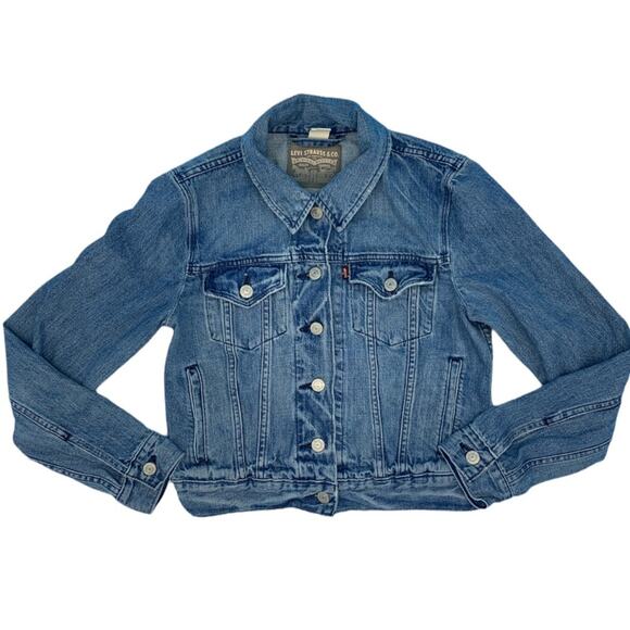 Levi’s Original Trucker Jean Jacket-S - Picture 1 of 7